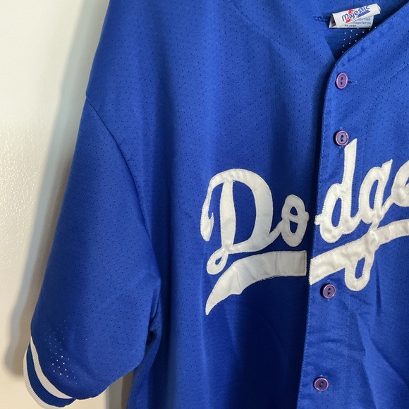 19. Vintage Majestic MLB LA Dodgers #31 Mike Piazza Jersey Size XXL - Picture 4 of 7